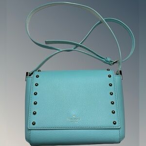 Kate Spade Turquoise Studded Crossbody Bag